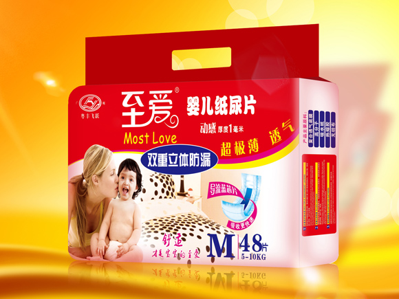 至愛(ài)嬰兒紙尿片M碼48片