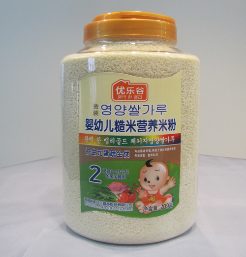 優(yōu)樂谷嬰兒營養(yǎng)米粉2段