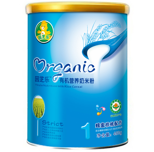 因芝樂聽裝有機(jī)營養(yǎng)奶米粉1段