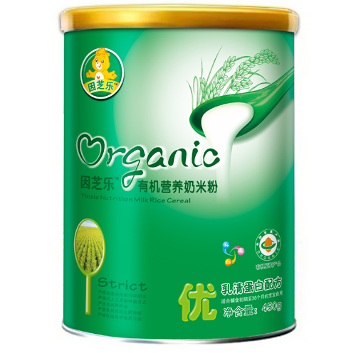 因芝樂聽裝有機(jī)營(yíng)養(yǎng)奶米粉0段