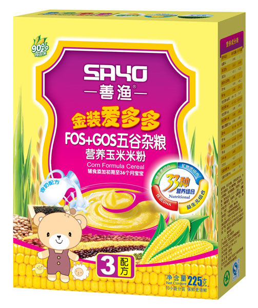 善漁金裝愛多多五谷雜糧營養(yǎng)玉米米粉