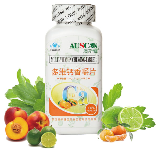 澳斯健多維鈣香嚼片