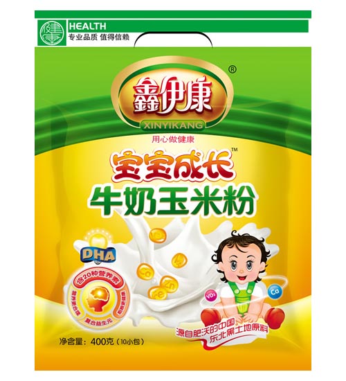 鑫伊康寶寶成長(zhǎng)牛奶玉米粉