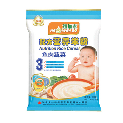 紐加素3段魚肉蔬菜營養(yǎng)米粉袋裝