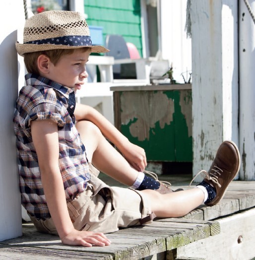 美孩子經(jīng)典風(fēng)休閑套裝