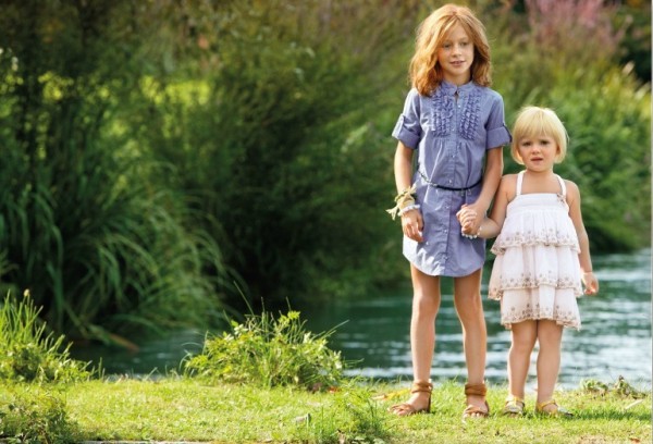 美孩子田園風系列姐妹裝