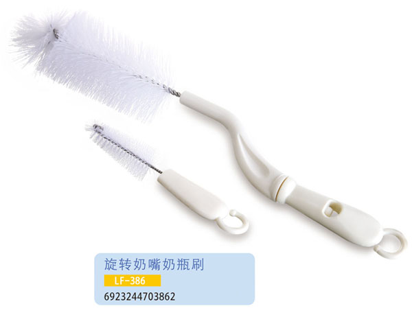 護貝康旋轉(zhuǎn)奶嘴奶瓶刷LF-386