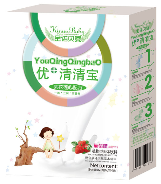 金諾貝嬰菊花蓮心優(yōu)+清清寶盒裝