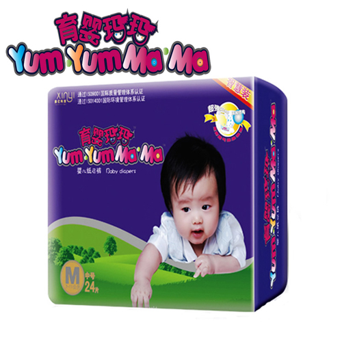育嬰瑪瑪紙尿褲M號(hào)24P