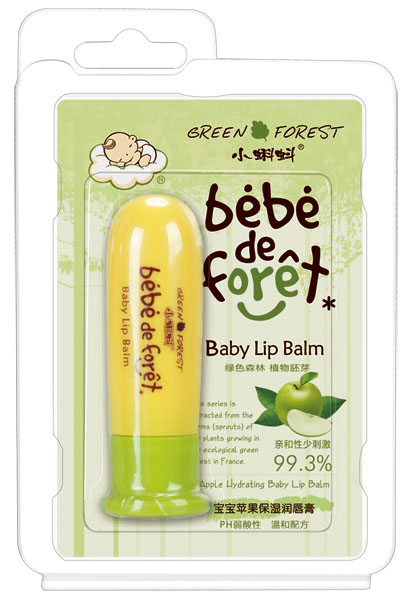 小蝌蚪蘋果保濕潤唇膏
