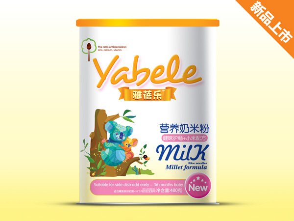雅蓓樂健味護(hù)暢+小米配方營養(yǎng)奶米粉