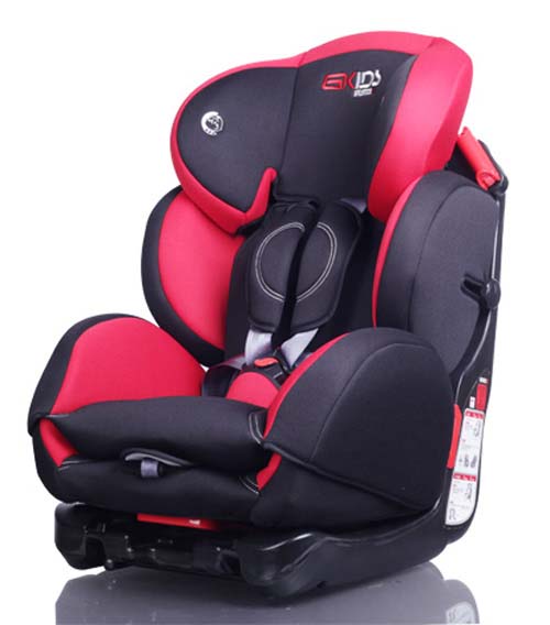 環(huán)球娃娃魔力星紅黑色安全座椅