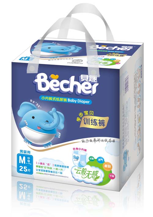 貝趣嬰兒訓練褲M碼