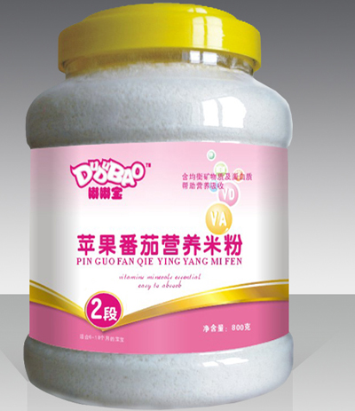 嘟嘟寶蘋果番茄營(yíng)養(yǎng)米粉