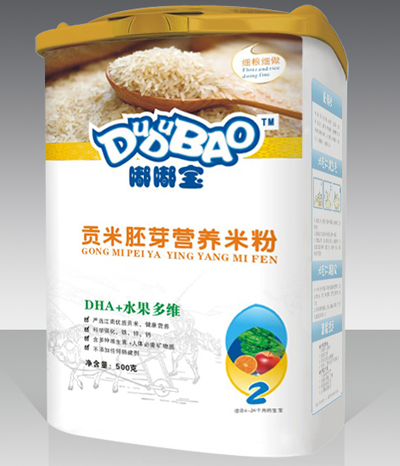 嘟嘟寶DHA+水果多維營(yíng)養(yǎng)米粉2段