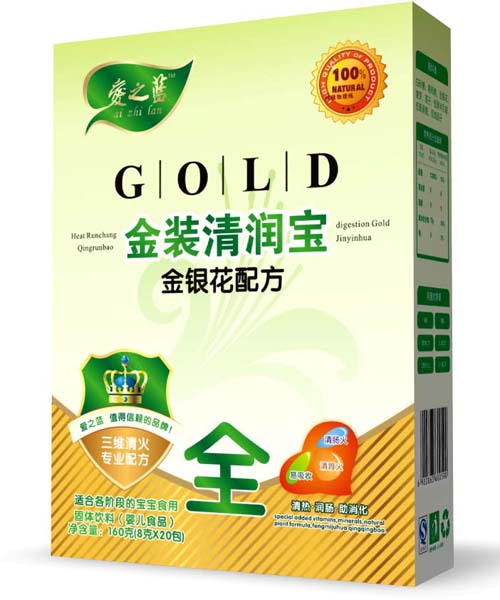 愛之藍(lán)金裝金銀花配方清潤寶