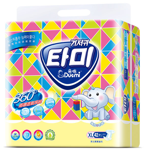 朵咪極薄超能吸嬰兒紙尿褲XL42片