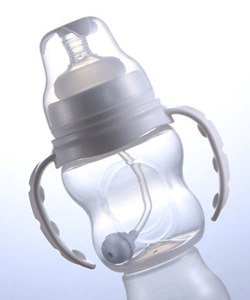 樂哈哈寬口弧形120毫升PP奶瓶