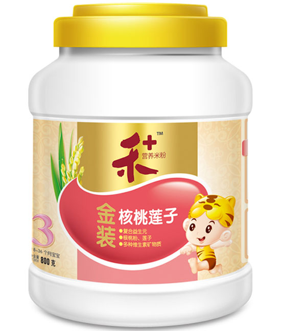 禾+金裝核桃蓮子營(yíng)養(yǎng)米粉