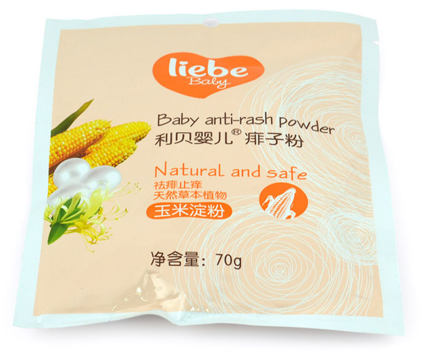 利貝嬰兒痱子粉70g