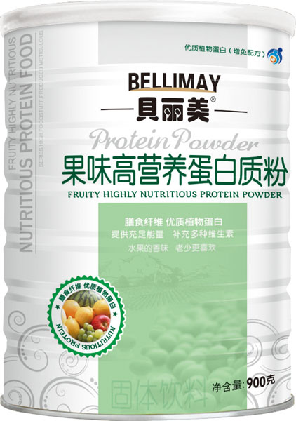 貝麗美果味高營(yíng)養(yǎng)蛋白質(zhì)粉900克