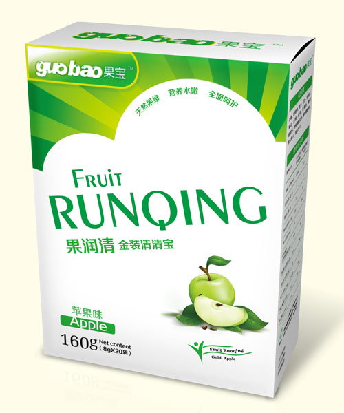 果寶果潤(rùn)清金裝清清寶蘋(píng)果味