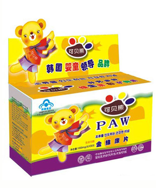 可貝熊金維康片