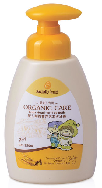 卡其拉嬰兒燕麥營(yíng)養(yǎng)洗發(fā)沐浴露250ml