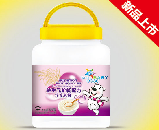環(huán)球寶貝益生元護暢配方營養(yǎng)米粉850克