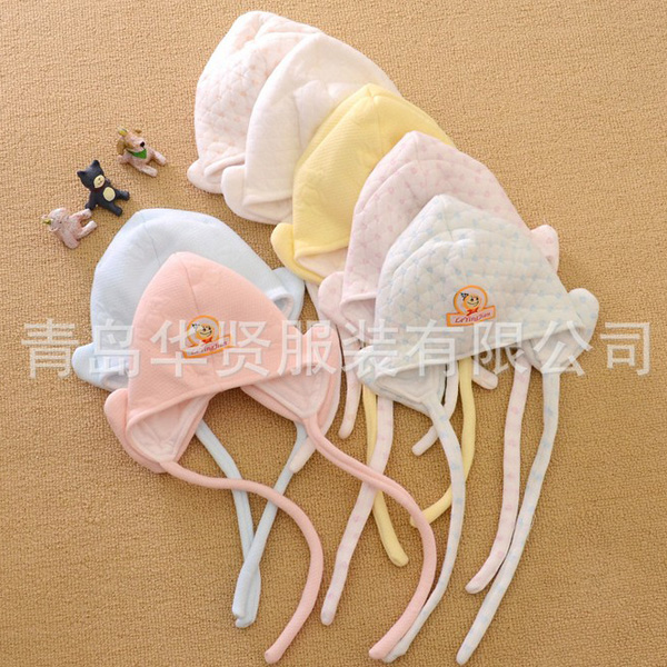 樂(lè)嬰健純棉保暖護(hù)耳帽