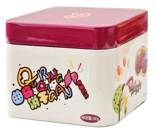 嬰兒樂(lè)紫薯花生曲奇餅干150g