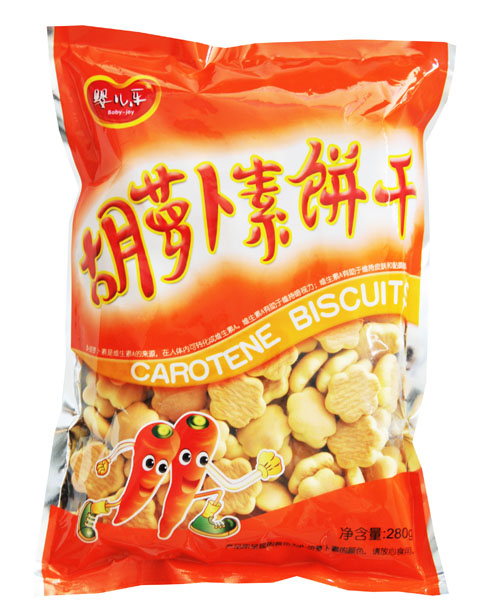 嬰兒樂(lè)胡蘿卜餅干280