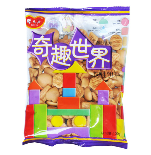嬰兒樂奇趣世界幾何圖形餅干