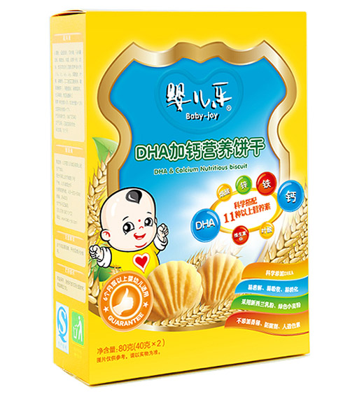 嬰兒樂(lè)DHA加鈣營(yíng)養(yǎng)餅干