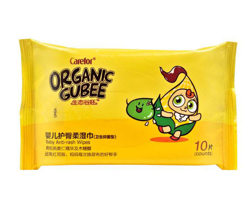 愛護(hù)嬰兒護(hù)臀柔濕巾10片