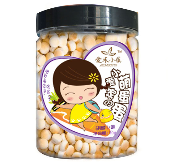 愛(ài)米小鎮(zhèn)嬰兒萌蛋蛋胡蘿卜味
