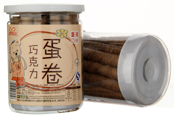 能芝巧克力酥卷