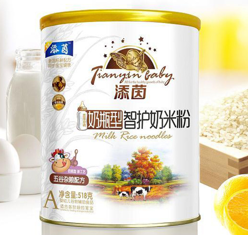 添茵五谷雜糧配方奶瓶型智護奶米粉