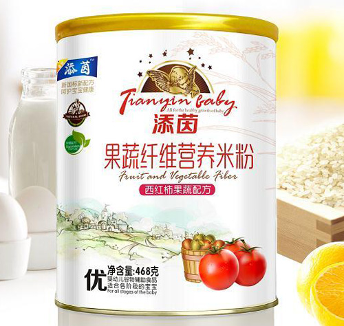 添茵西紅柿果蔬配方果蔬纖維營(yíng)養(yǎng)米粉