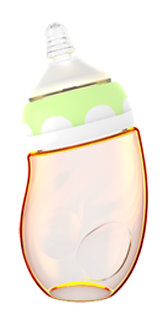 母貝兒熊貓寶寶三色PPSU-綠色