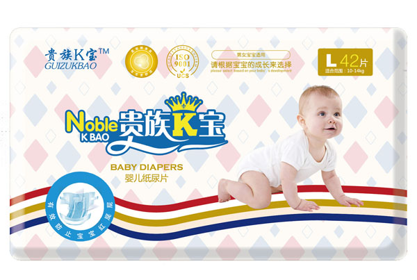 貴族K寶嬰兒紙尿片L碼