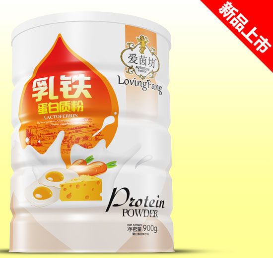 愛茵坊乳鐵蛋白質粉鐵聽900g