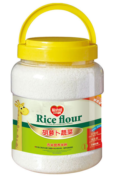 聰幼佳胡蘿卜蔬菜貢米營養(yǎng)米粉