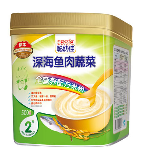 聰幼佳深海魚肉蔬菜全營(yíng)養(yǎng)配方米粉