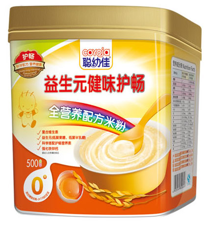 聰幼佳益生元健味護暢全營養(yǎng)配方米粉
