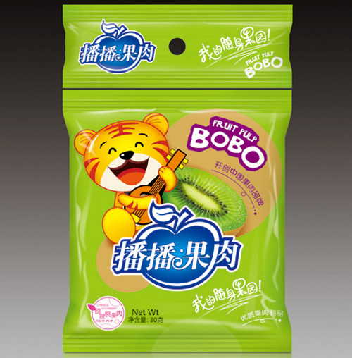 播播果肉獼猴桃果肉5連包單獨包裝
