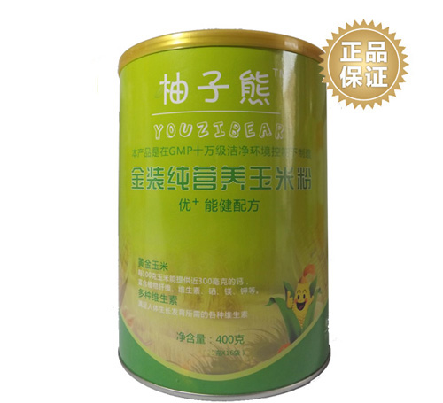 柚子熊金裝純營養(yǎng)玉米粉