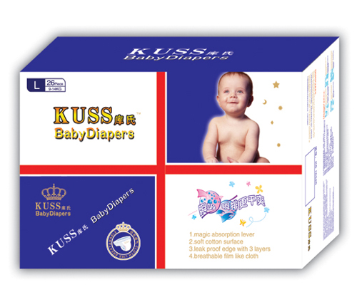 庫氏紙尿褲中包L碼