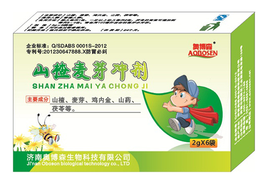 奧博森山楂麥芽沖劑