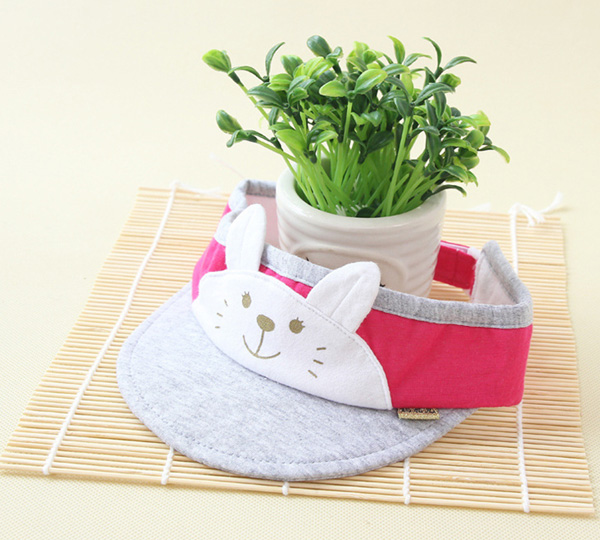 靚冠兒嬰幼兒空頂遮陽(yáng)帽子